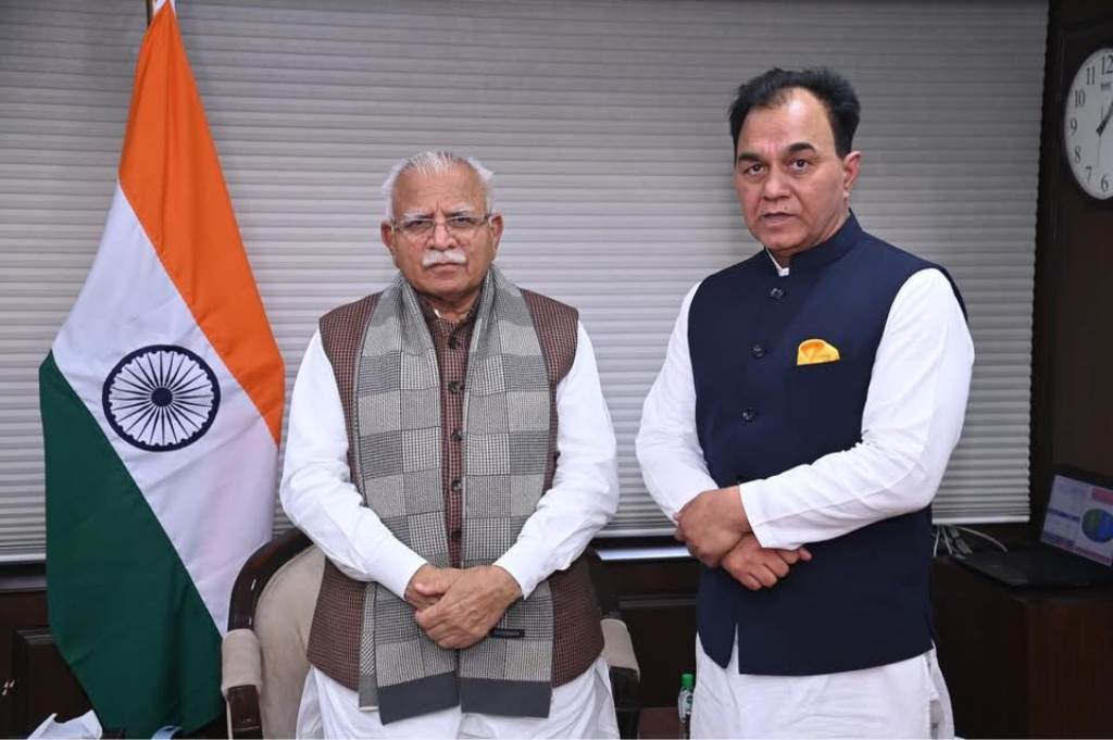 MP Dr Raj Raises Issue of Privatisation of BBMB DAV Public School Talwara with Union Power Minister